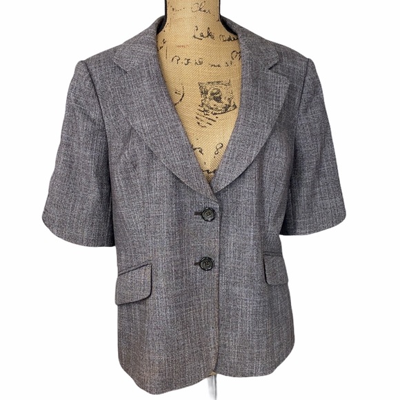 The Limited Jackets & Blazers - The Limited Short Tulip Sleeve Jacket